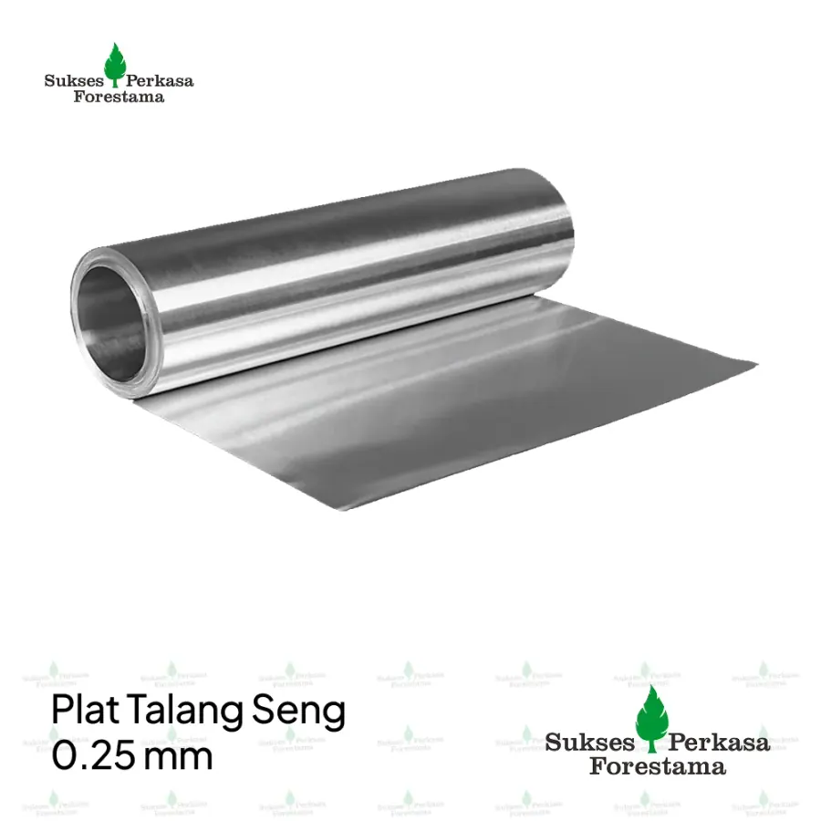 Plat Talang Seng 0.25 mm