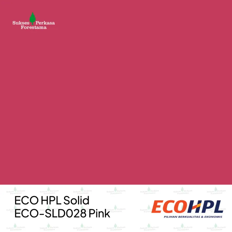ECO HPL Solid ECO-SLD028 Pink