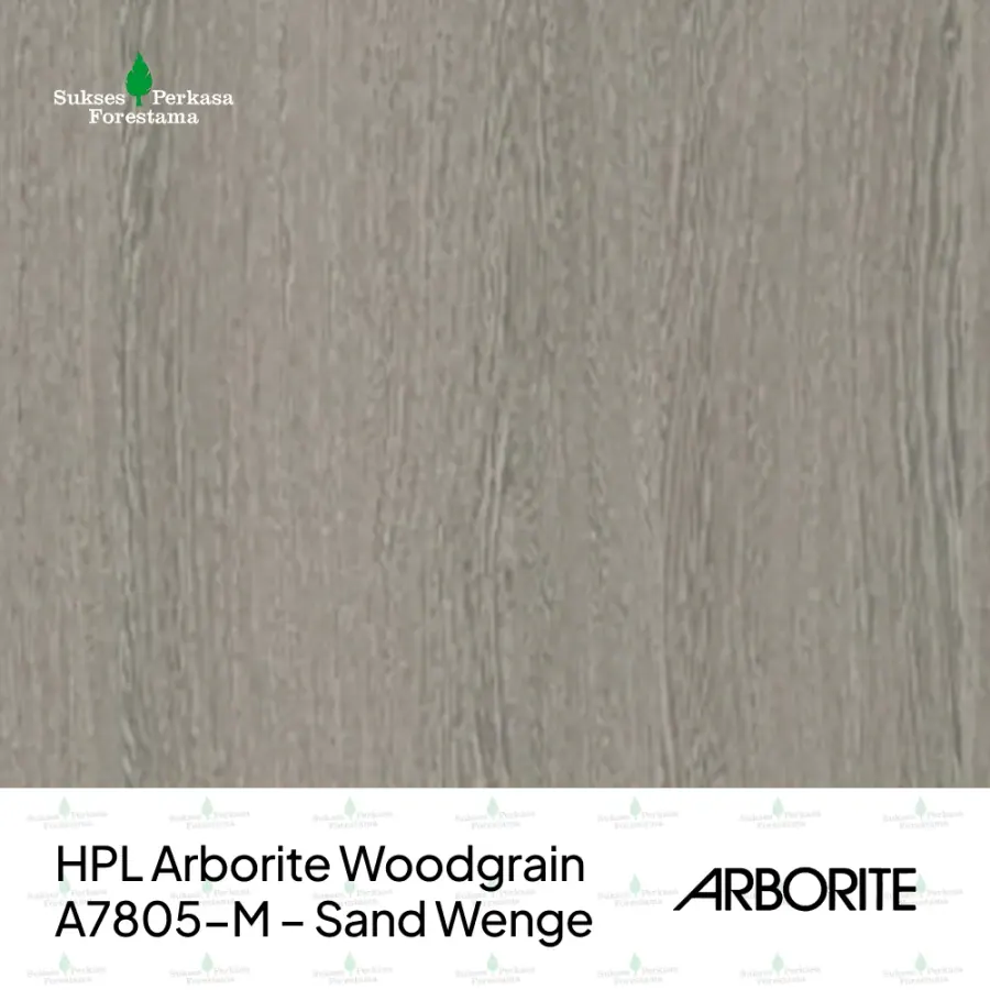 HPL Arborite Woodgrain A7805-M – Sand Wenge