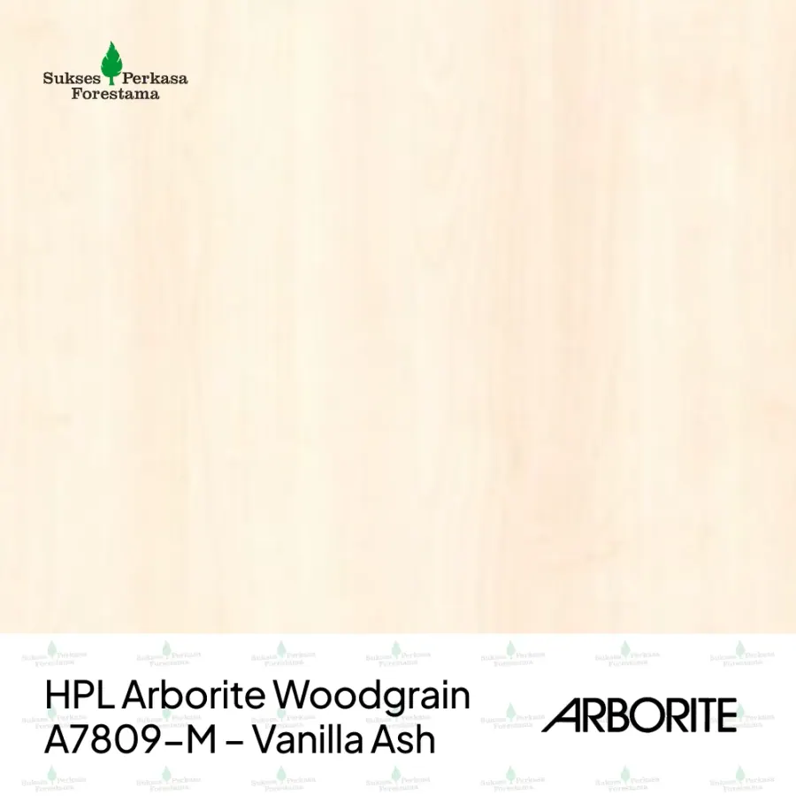 HPL Arborite Woodgrain A7809-M – Vanilla Ash