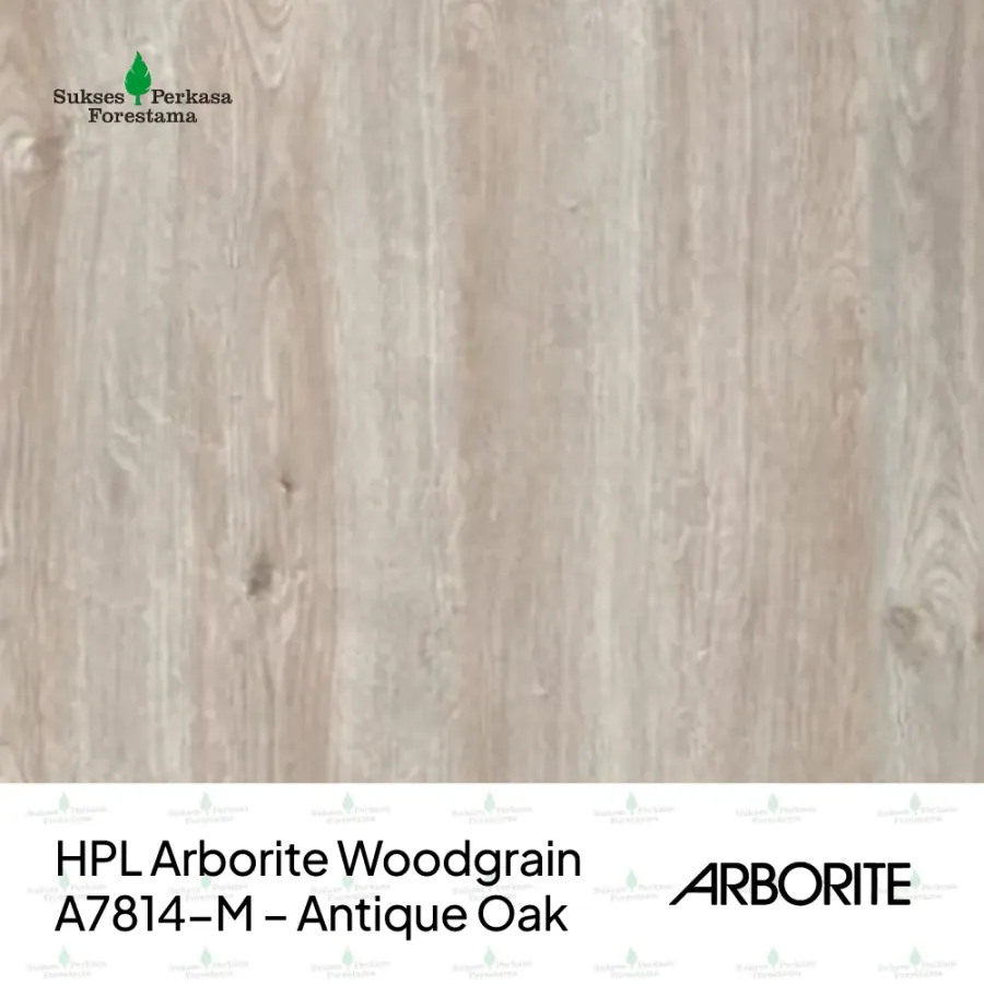 HPL Arborite Woodgrain A7814-M – Antique Oak