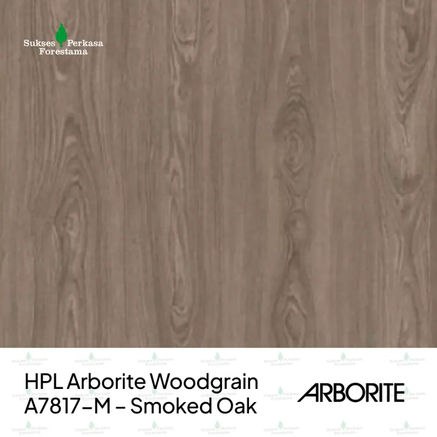 HPL Arborite Woodgrain A7817-M – Smoked Oak