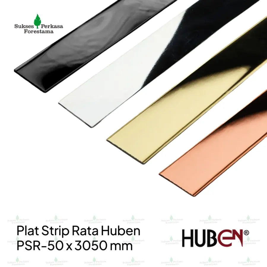 Plat Strip Rata Huben PSR-50 x 3050 mm