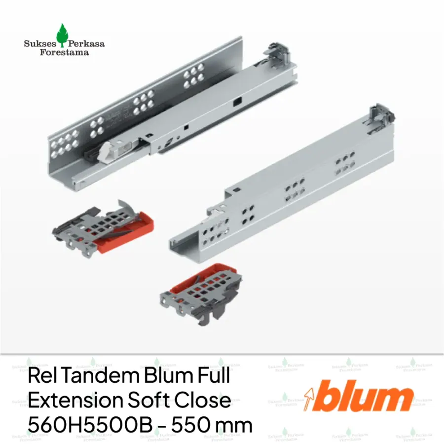 Rel Tandem Blum Full Extension Soft Close 560H5500B - 550 mm