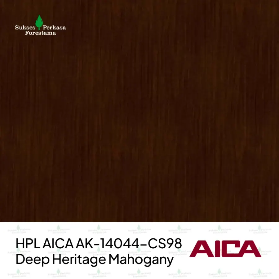 HPL AICA AK-14044-CS98 – Deep Heritage Mahogany