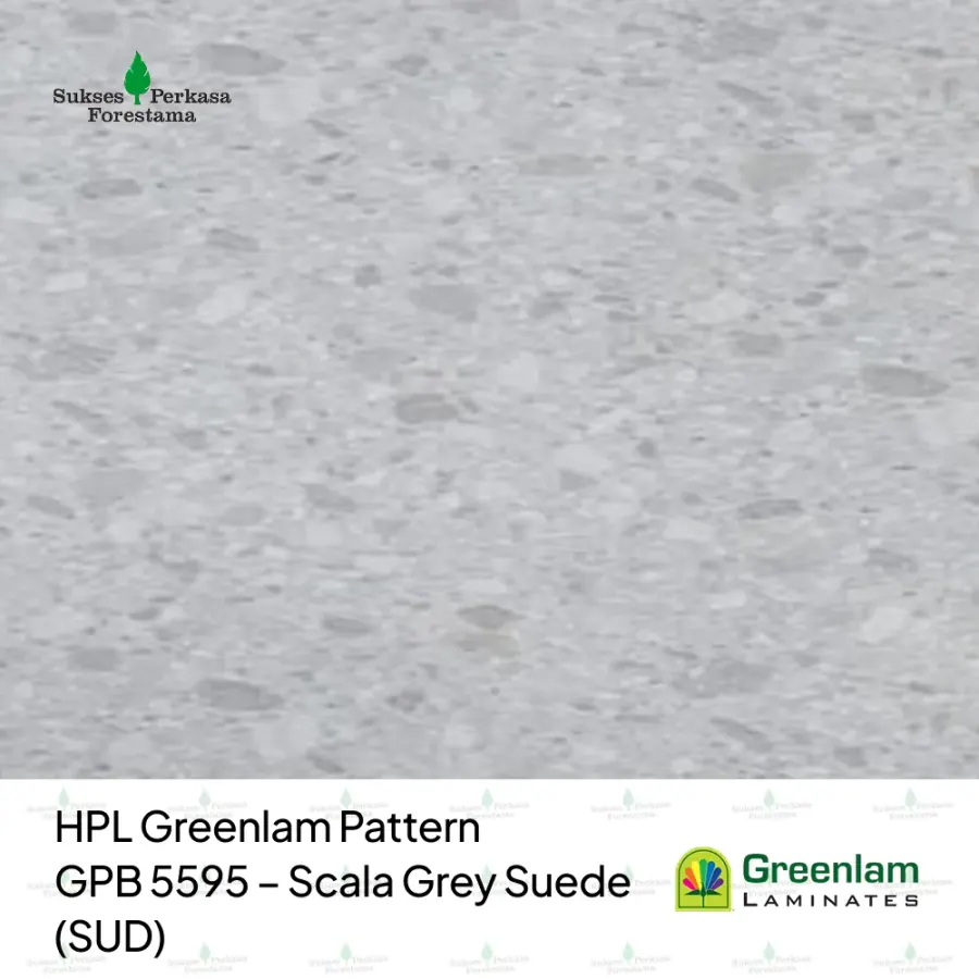 HPL Greenlam Pattern GPB 5595 – Scala Grey Suede (SUD)