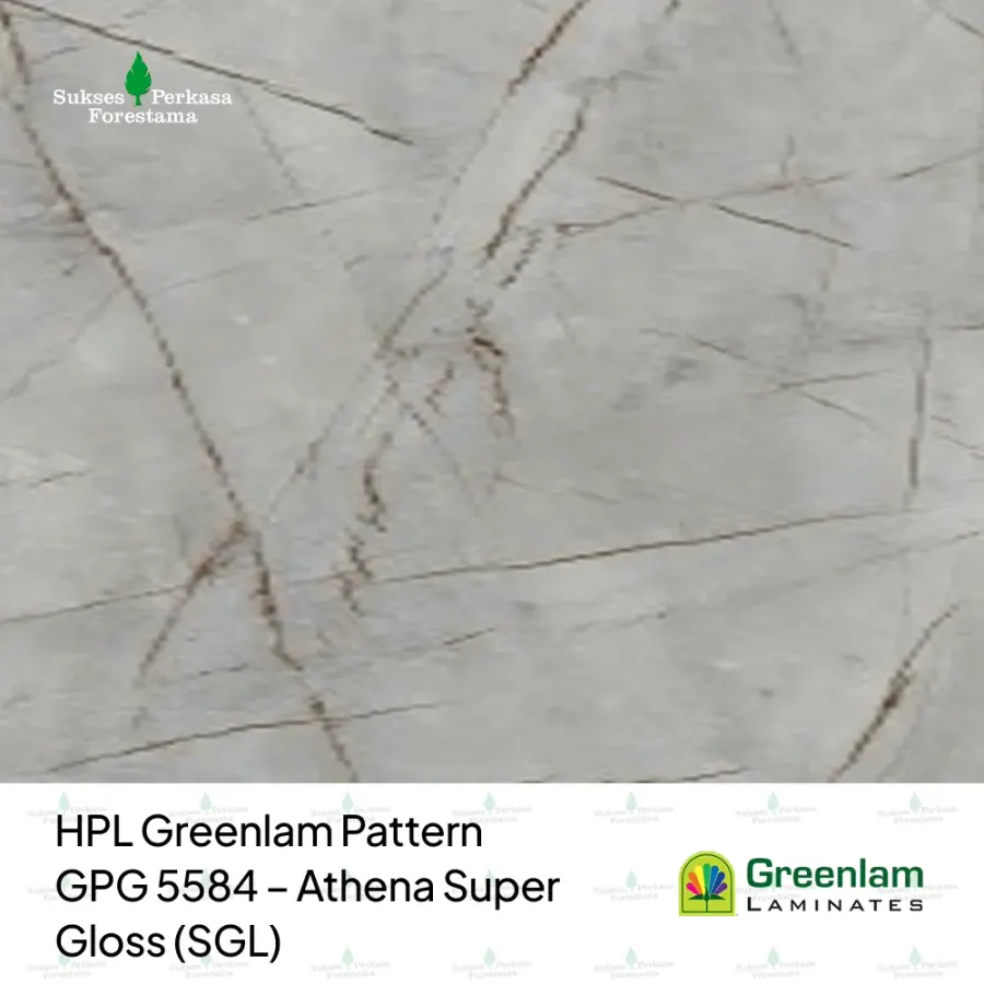 HPL Greenlam Pattern GPG 5584 – Athena Super Gloss (SGL)