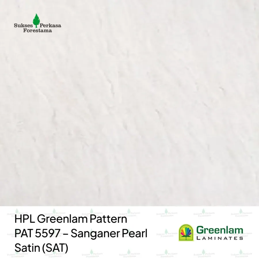HPL Greenlam Pattern PAT 5597 – Sanganer Pearl Satin (SAT)
