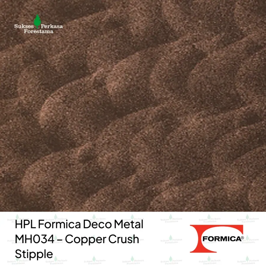 HPL Formica Deco Metal MH034 – Copper Crush Stipple