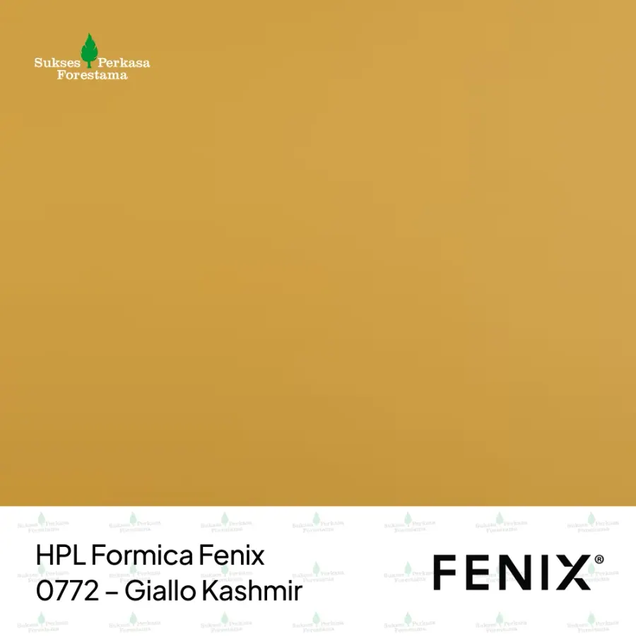 HPL Formica Fenix 0772 – Giallo Kashmir