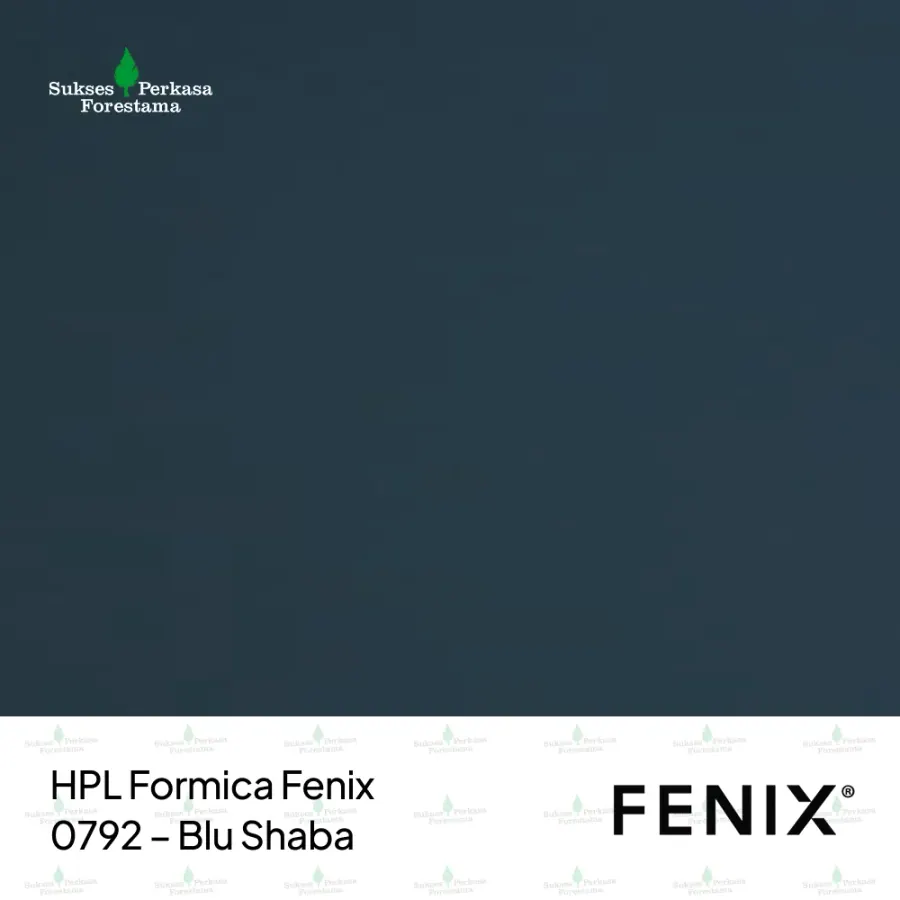 HPL Formica Fenix 0792 – Blu Shaba