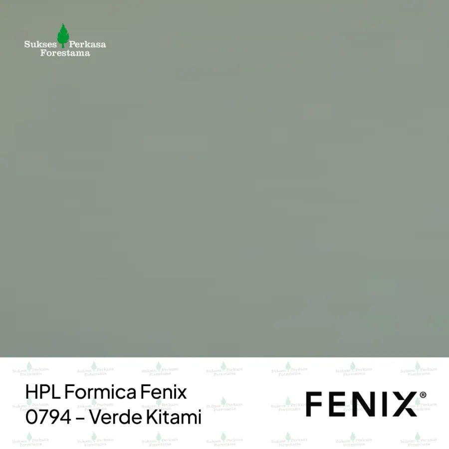 HPL Formica Fenix 0794 – Verde Kitami