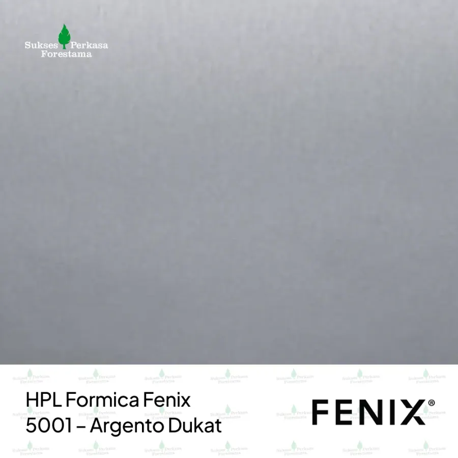 HPL Formica Fenix 5001 – Argento Dukat