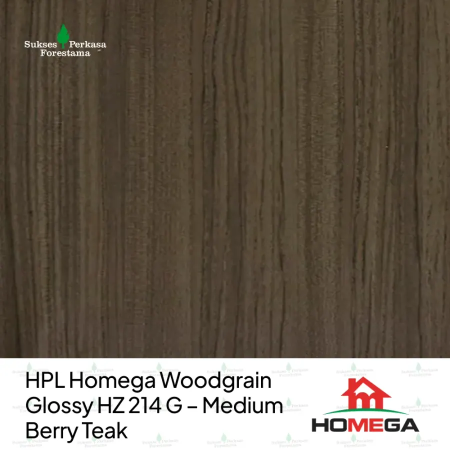 HPL Homega Zero Degree HZ 214 ZD – Medium Berry Teak