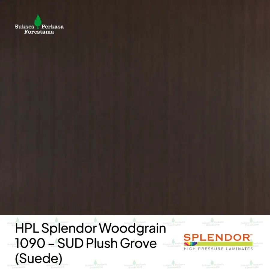 HPL Splendor Woodgrain 1090 – SUD Plush Grove (Suede)