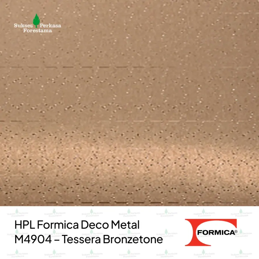 HPL Formica Deco Metal M4904 – Tessera Bronzetone