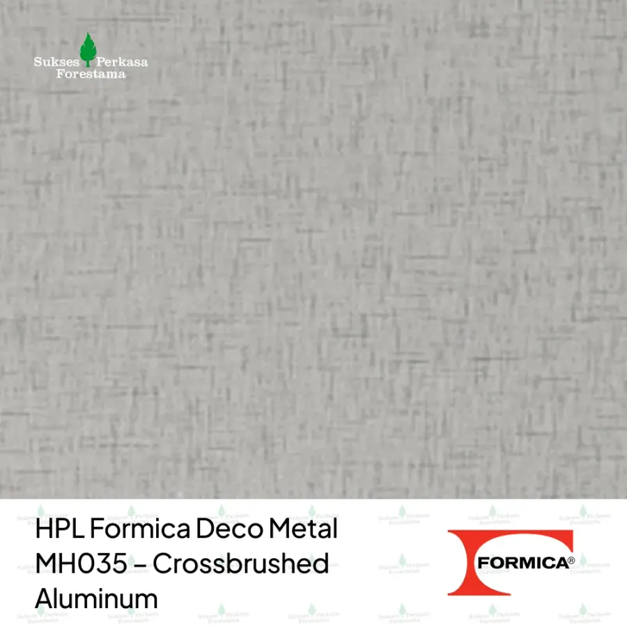 HPL Formica Deco Metal MH035 – Crossbrushed Aluminum