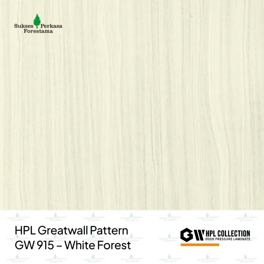 HPL Greatwall Pattern GW 915 – White Forest