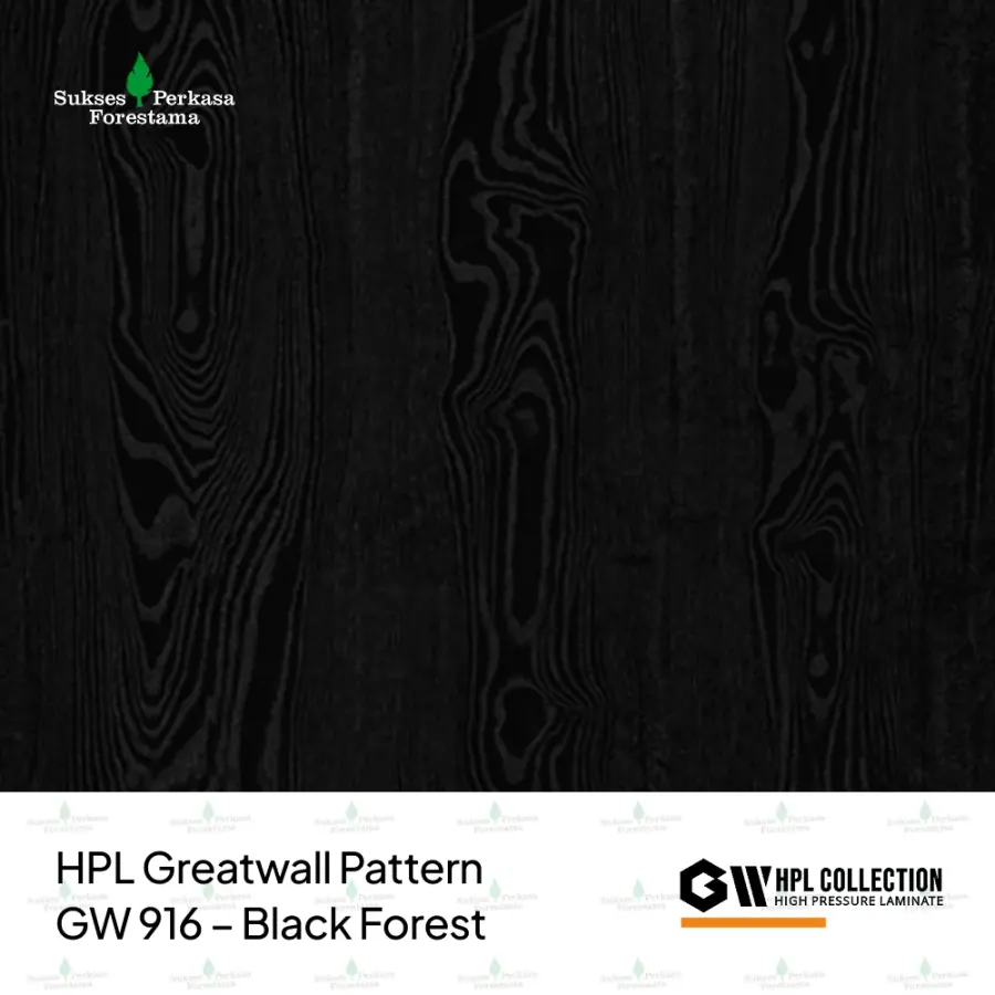 HPL Greatwall Pattern GW 916 – Black Forest