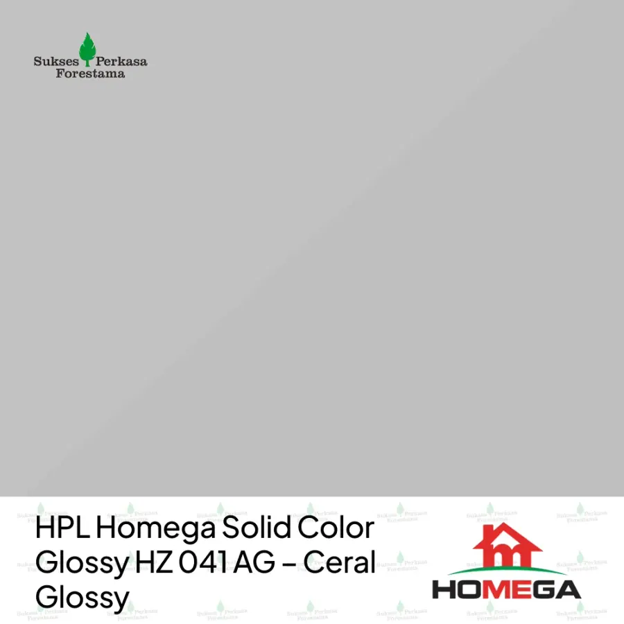 HPL Homega Solid Color Glossy HZ 041 AG – Ceral Glossy