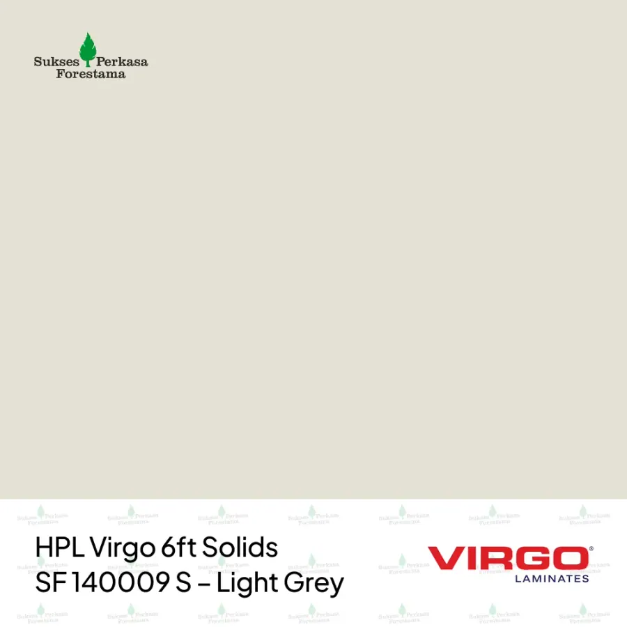 HPL Virgo 6ft Solids SF 140009 S – Light Grey