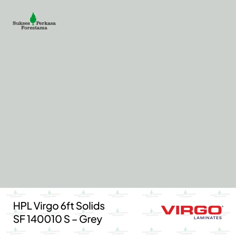 HPL Virgo 6ft Solids SF 140010 S – Grey