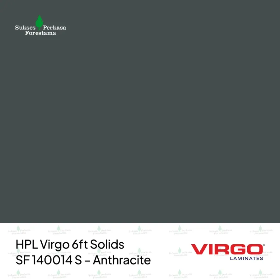 HPL Virgo 6ft Solids SF 140014 S – Anthracite