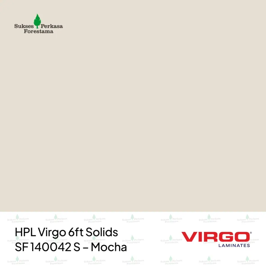 HPL Virgo 6ft Solids SF 140042 S – Mocha