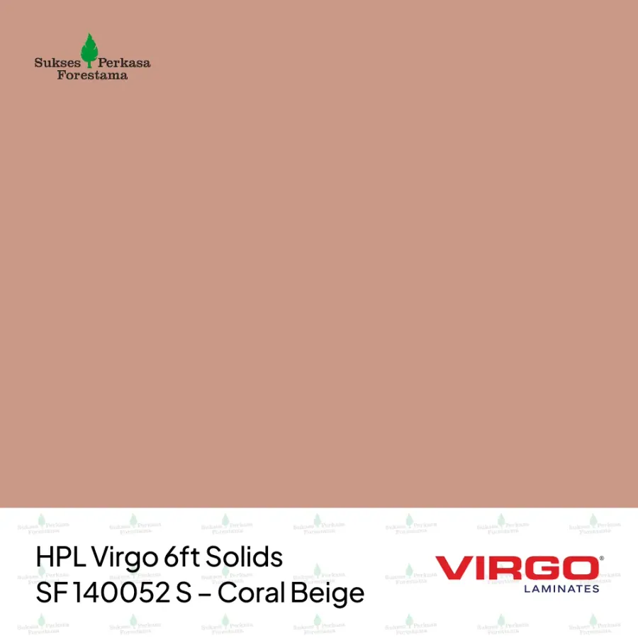 HPL Virgo 6ft Solids SF 140052 S – Coral Beige
