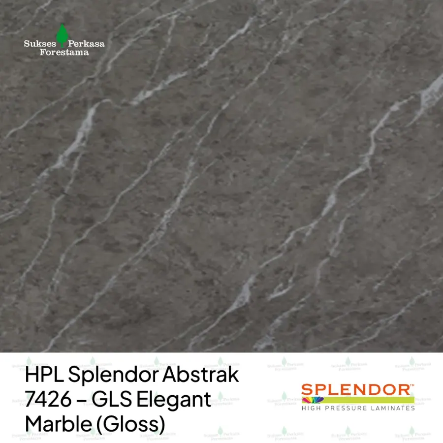 HPL Splendor Abstrak 7426 – GLS Elegant Marble (Gloss)
