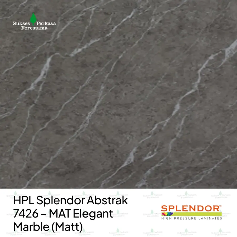 HPL Splendor Abstrak 7426 – MAT Elegant Marble (Matt)