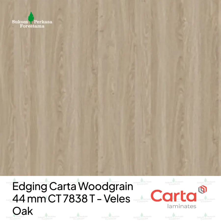 Edging Carta Woodgrain 44 mm CT 7838 T - Veles Oak