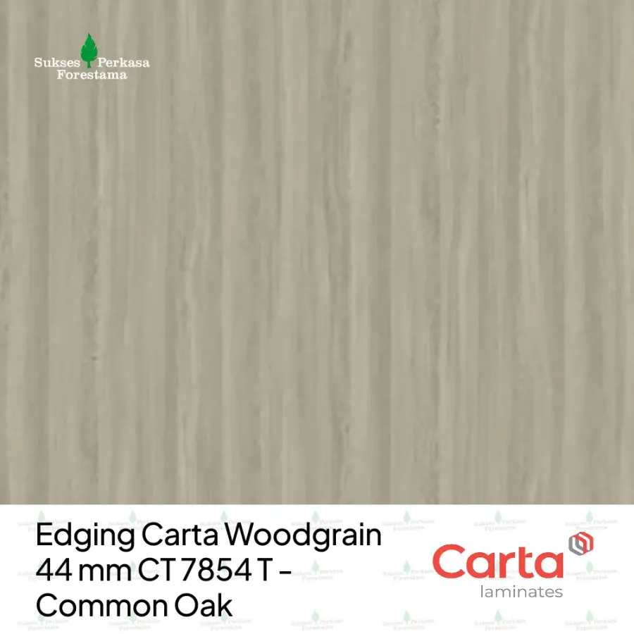 Edging Carta Woodgrain 44 mm CT 7854 T - Common Oak